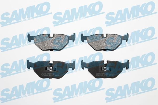 20995 SAMKO Height: 44,9mm, Width: 123,1mm, Thickness: 17mm Brake pads 5SP297 buy