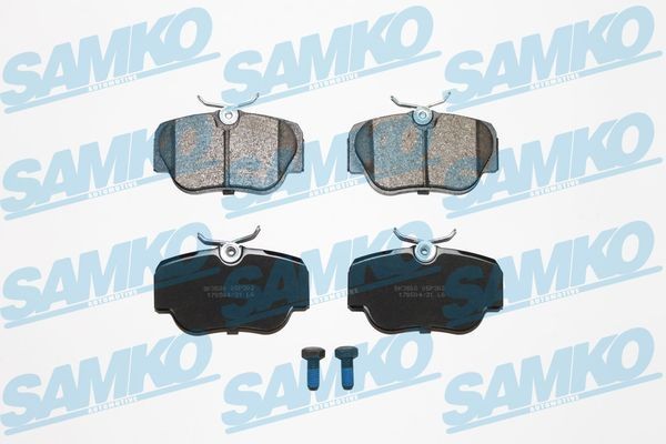 SAMKO 5SP302 Brake pad set A00 042 09120
