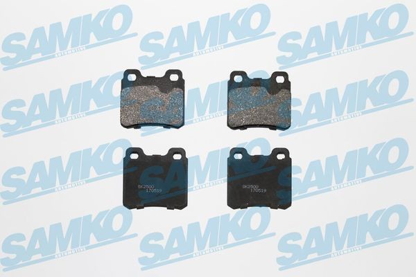 SAMKO 5SP317 Brake pad set 5057336