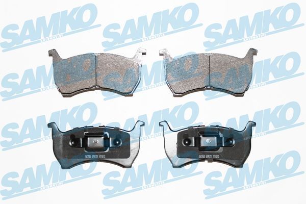 SAMKO 5SP362 Brake pad set 2717585
