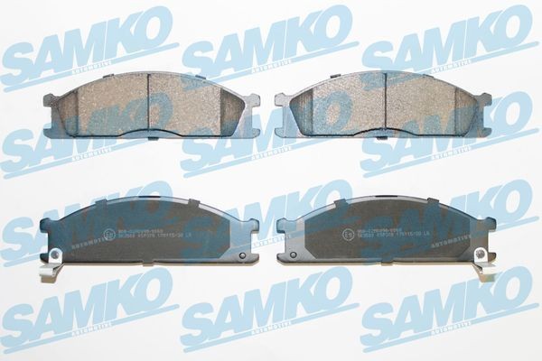 SAMKO Brake pad kit rear and front Nissan Vanette C22 new 5SP378