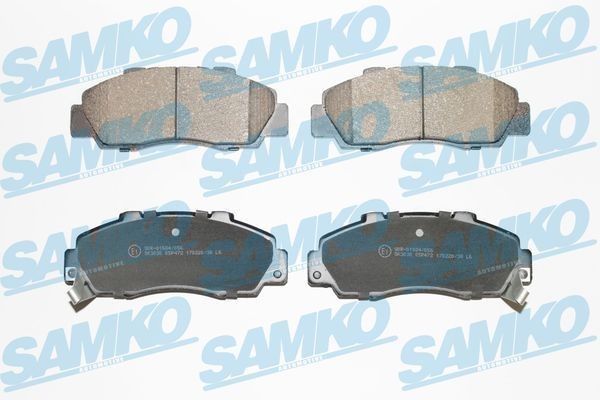 21651 SAMKO 5SP472 Brake pad set 45022-SX0-J02
