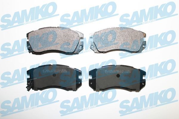 21482 SAMKO Height: 59mm, Width: 127,8mm, Thickness: 17mm Brake pads 5SP479 buy