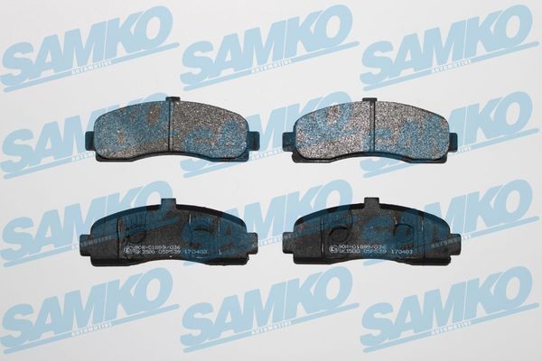 SAMKO 5SP539 Brake pad set 41060-99B26
