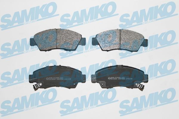 21697 SAMKO 5SP558 Brake pad set AY040 HN011