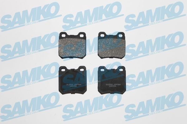 SAMKO 5SP584 Brake pad set 1605799