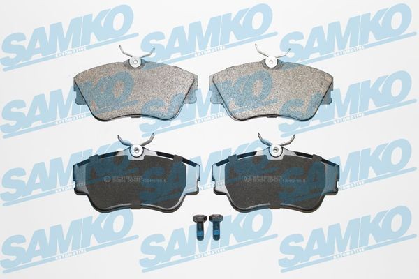 SAMKO 5SP605 Brake pad set 701698151E