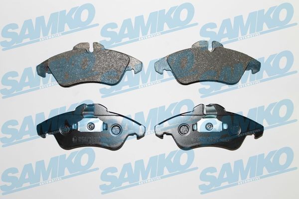 SAMKO Disc pads rear and front MERCEDES-BENZ Sprinter 3-T Van (W903) new 5SP608