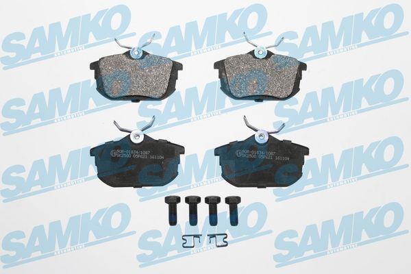 SAMKO 5SP621 Brake pad set 3063845-5