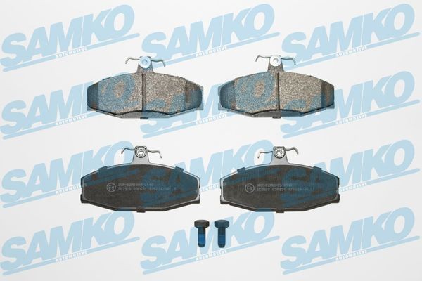 SAMKO 5SP651 Brake pad set 6U0 698 151 D