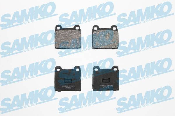 original VW Polo 86 Brake pads front and rear SAMKO 5SP659