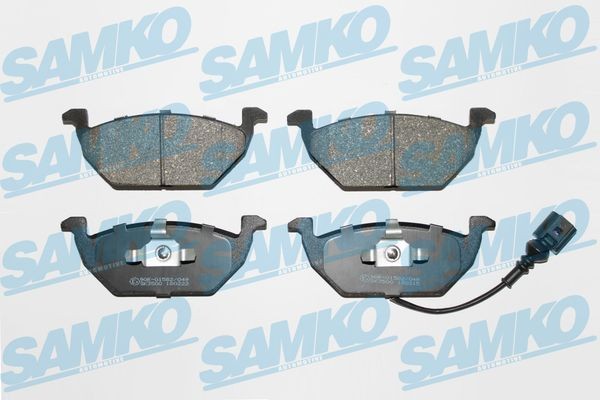 23130 SAMKO Height: 54,7mm, Width: 146mm, Thickness: 19,7mm Brake pads 5SP692 buy