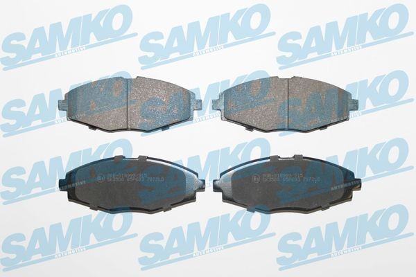 23241 SAMKO Height: 48,1mm, Width: 127mm, Thickness: 16mm Brake pads 5SP693 buy