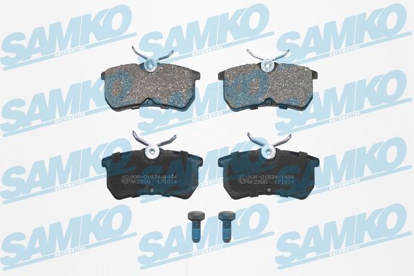 SAMKO 5SP697 Brake pads Ford Focus dnw 1.6 16V Flexifuel 102 hp Petrol/Ethanol 2004 price