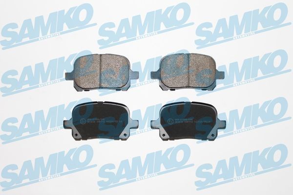 SAMKO 5SP712 Brake pad set 0446533130