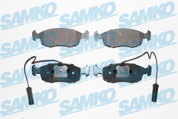 23227 SAMKO Height: 52,5mm, Width: 151,3mm, Thickness: 18mm Brake pads 5SP755 buy