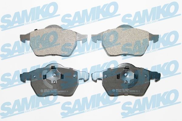 20676 SAMKO Height: 74mm, Width: 156,4mm, Thickness: 18,9mm Brake pads 5SP772 buy