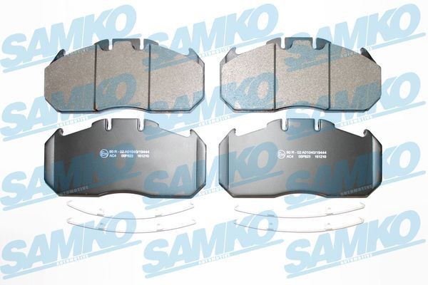 SAMKO 5SP823 Bremsbeläge für MULTICAR M26 LKW in Original Qualität