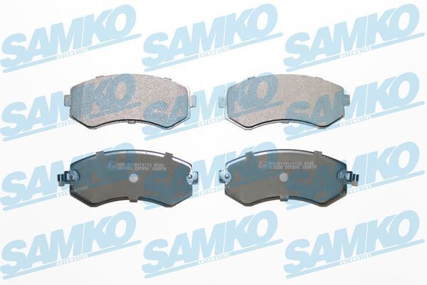 23502 SAMKO 5SP856 Brake pad set AY040 NS836