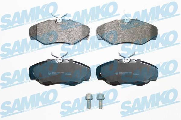 SAMKO Brake pads rear and front OPEL Vivaro A Combi (X83) new 5SP869