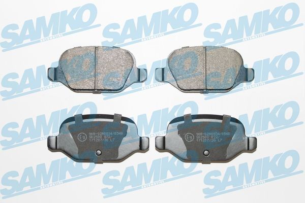 Lancia YPSILON Brake pad set SAMKO 5SP872 cheap