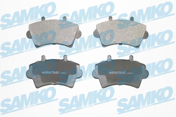 23613 SAMKO Height: 80mm, Width: 138,8mm, Thickness: 17,8mm Brake pads 5SP884 buy