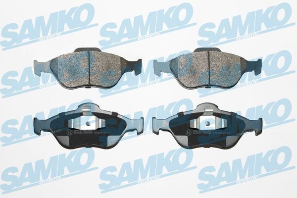 SAMKO 5SP949 Brake pads FORD FUSION 2005 in original quality