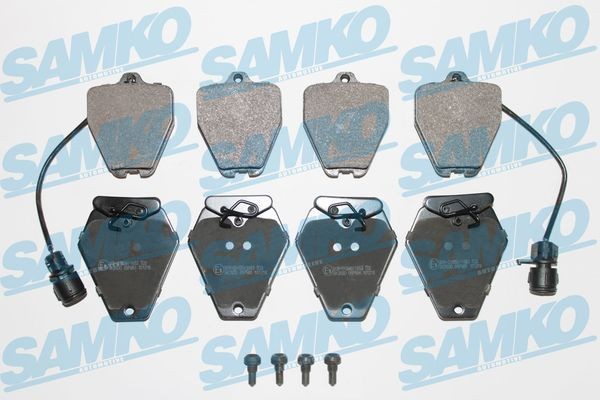21452 SAMKO 5SP981 Brake pad set 4D0 698 151 C