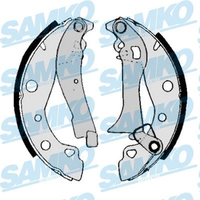 SAMKO 80020 Brake Shoe Set 0060750467
