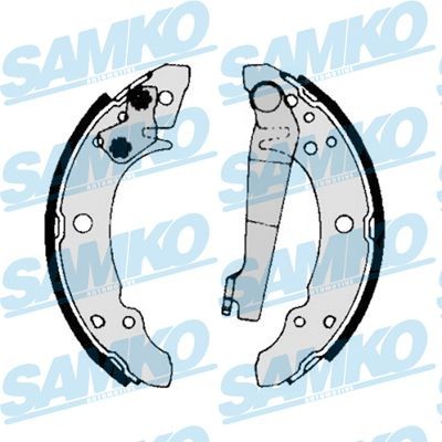 SAMKO 80140 Brake shoes VW Scirocco 1