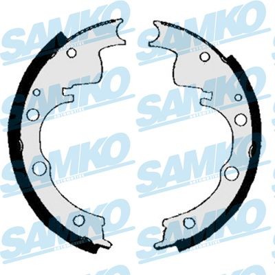 SAMKO 80250B Brake Shoe Set 190 6196