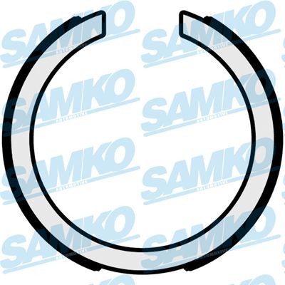 Hyundai IONIQ Handbrake shoes SAMKO 81095 cheap