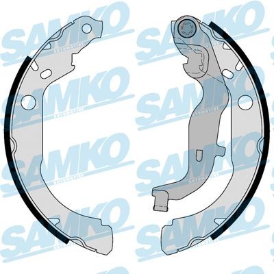 SAMKO 81117 Handbrake brake pads W221 S 350 CDI 4-matic 235 hp Diesel 2012 price