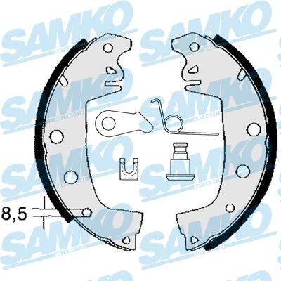 SAMKO Brake shoes rear and front RENAULT Rodeo 4 (ACL_) new 82971