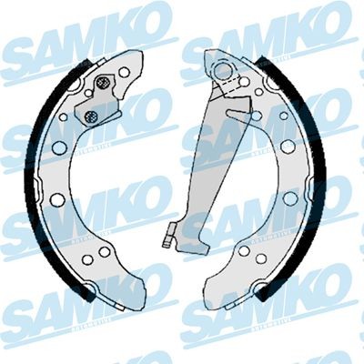 SAMKO 200 x 40 mm, with handbrake lever Width: 40mm Brake Shoes 86830 buy