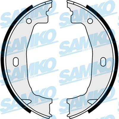 SAMKO 88100 Handbrake shoes BMW F31 318 d xDrive 150 hp Diesel 2018 price