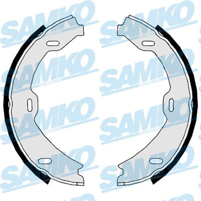SAMKO Emergency brake shoes rear and front Mercedes C215 new 88879