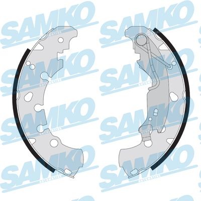 SAMKO Drum brake shoe support pads rear and front OPEL Adam (M13) new 89090