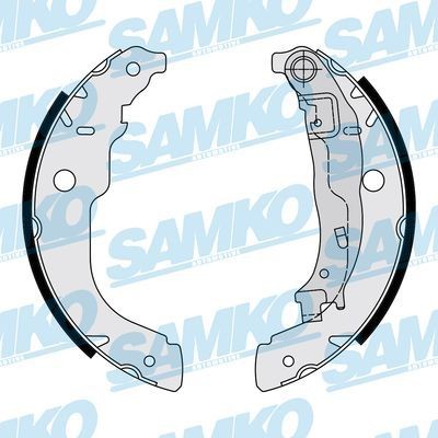 SAMKO 89220 Peugeot 207 2015 Drum brake shoe support pads
