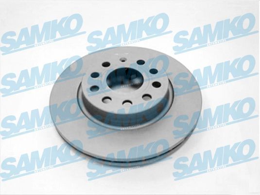 SAMKO A1001VR Brake disc 5C0615301C