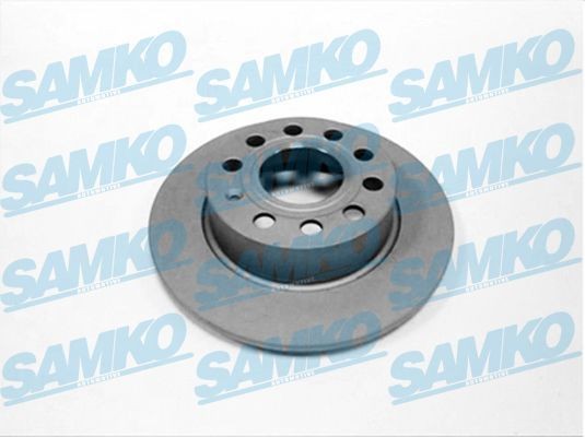 SAMKO A1003PR Brake disc set AUDI A3 Convertible (8P7) 1.6 TDI 105 hp Diesel 2010