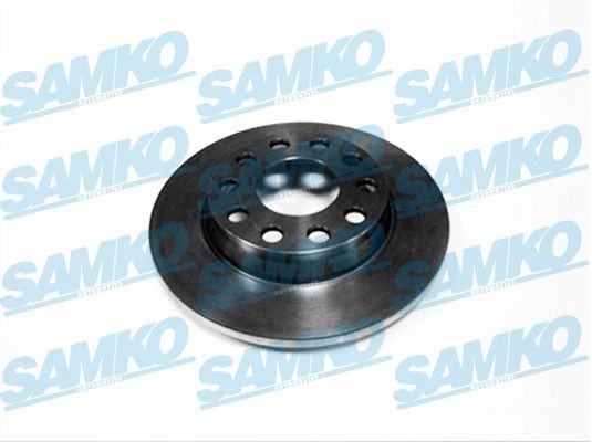 SAMKO A1013PR Disc frana AUDI A4 B6 Sedan (8E2) 2.5 TDI quattro 180 CP / 132 KW 2000