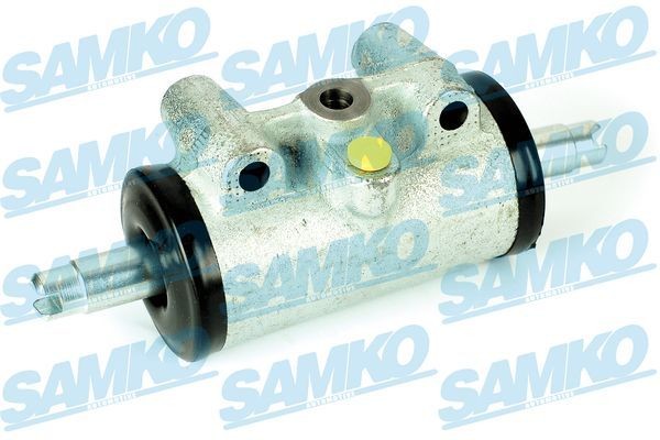 SAMKO C09260 Wheel Brake Cylinder 50,8 mm, Rear Axle, Grey Cast Iron, 10 X 1,25