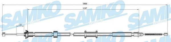 C09261 SAMKO Radbremszylinder für ERF online bestellen