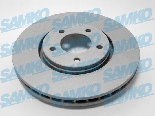 SAMKO 302x28mm, 5, internally vented, Coated Ø: 302mm, Num. of holes: 5, Brake Disc Thickness: 28mm Brake rotor C3002VR buy