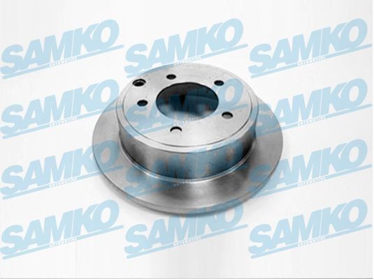 SAMKO 262x10mm, 5, solid Ø: 262mm, Num. of holes: 5, Brake Disc Thickness: 10mm Brake rotor C3017P buy