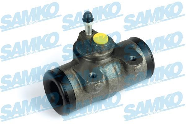 SAMKO C31105 Wheel Brake Cylinder 38,1 mm, Grey Cast Iron, 12 X 1