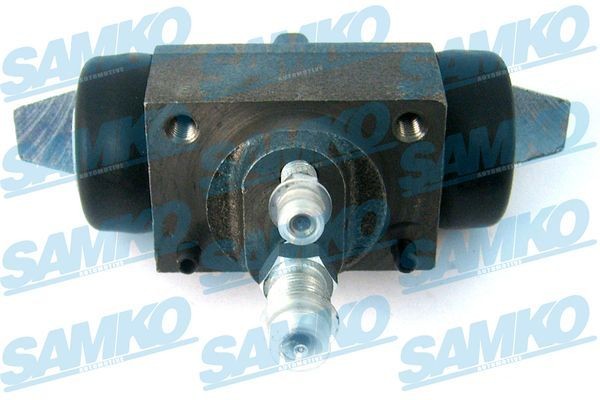 SAMKO C31128 Wheel Brake Cylinder 25,4 mm, 25,4 mm, Grey Cast Iron, 12 X 1