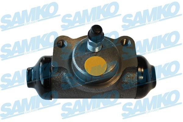 SAMKO C31289 Wheel Brake Cylinder 22,2 mm, Grey Cast Iron, Cast Iron, 10 X 1