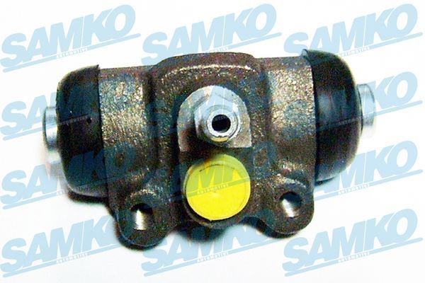 SAMKO C99001 Wheel Brake Cylinder 19,05 mm, Grey Cast Iron, Cast Iron, 10 X 1